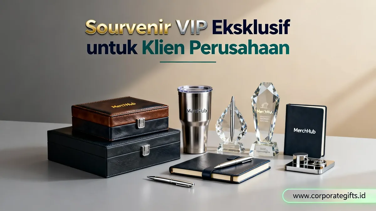 Souvenir kantor custom premium dan personalisasi eksklusif untuk relasi bisnis | CorporateGifts.ID