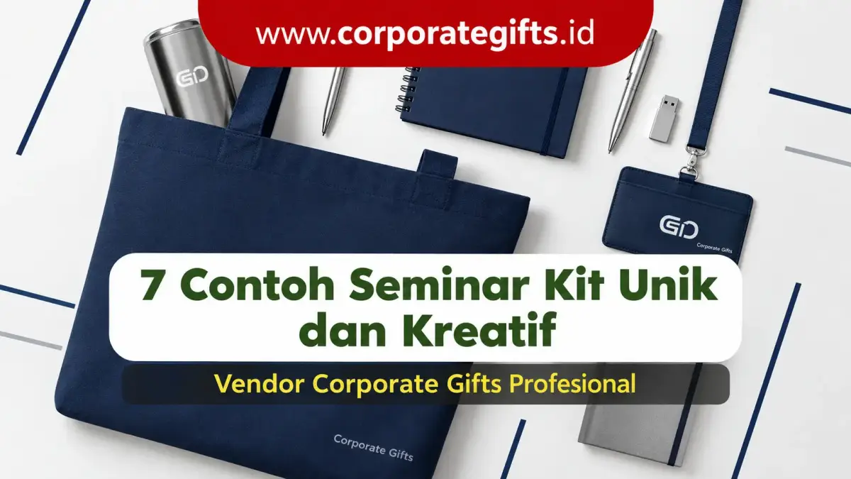 7 Contoh Seminar Kit Unik dan Kreatif untuk Event Perusahaan - CorporateGifts.ID