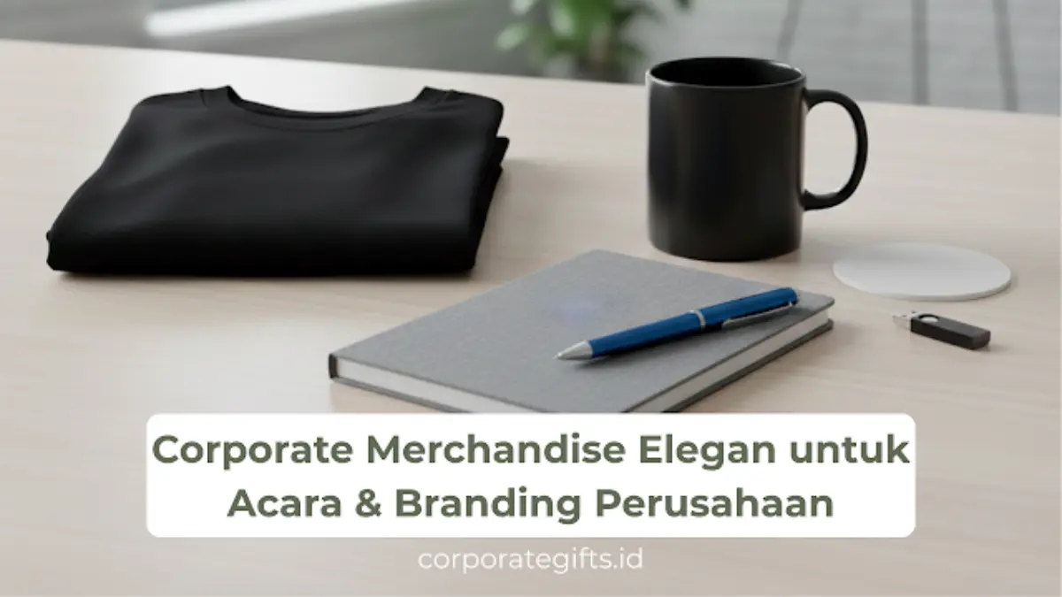 Corporate Merchandise Elegan untuk Acara dan Branding Kantor - CorporateGifts.ID