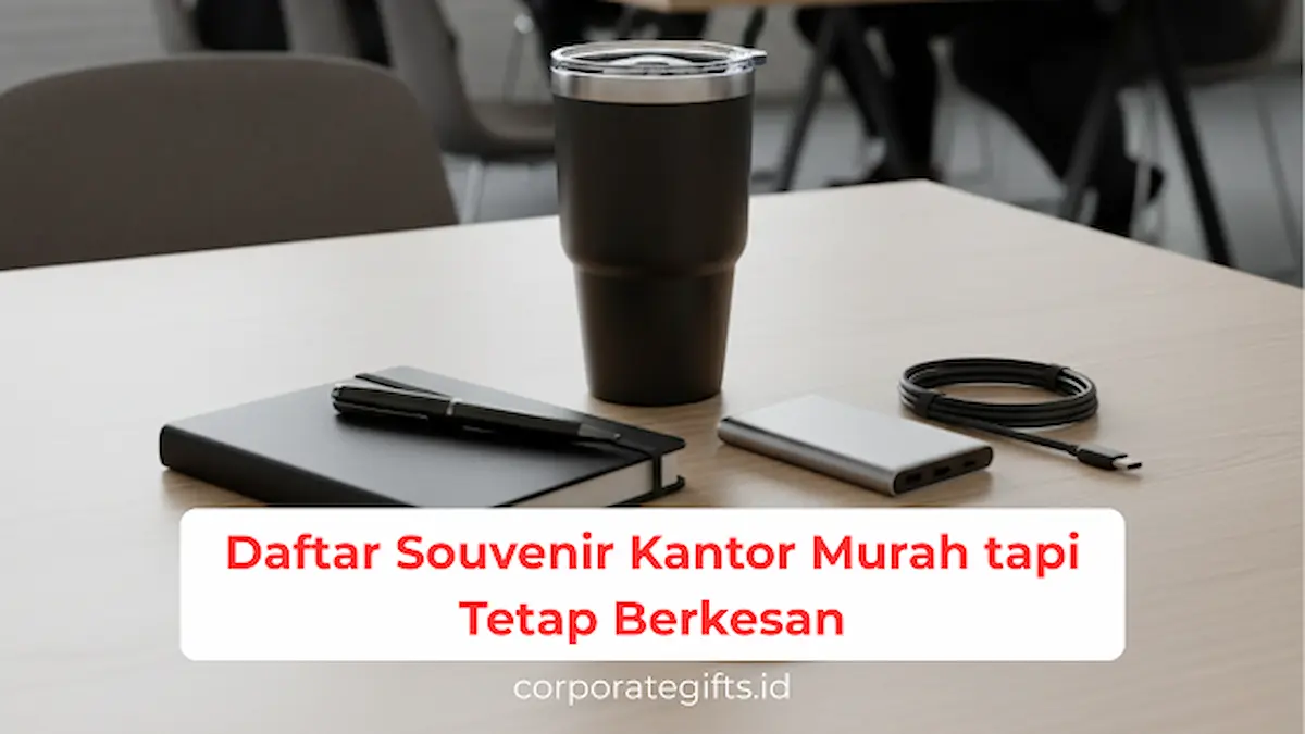 Daftar Souvenir Kantor Murah tapi Tetap Berkesan - CorporateGifts.ID