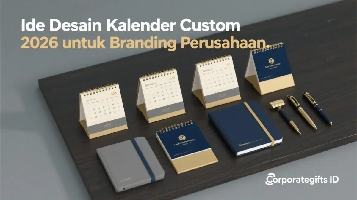 Ide Desain Kalender Custom untuk Branding Perusahaan - CorporateGifts.ID