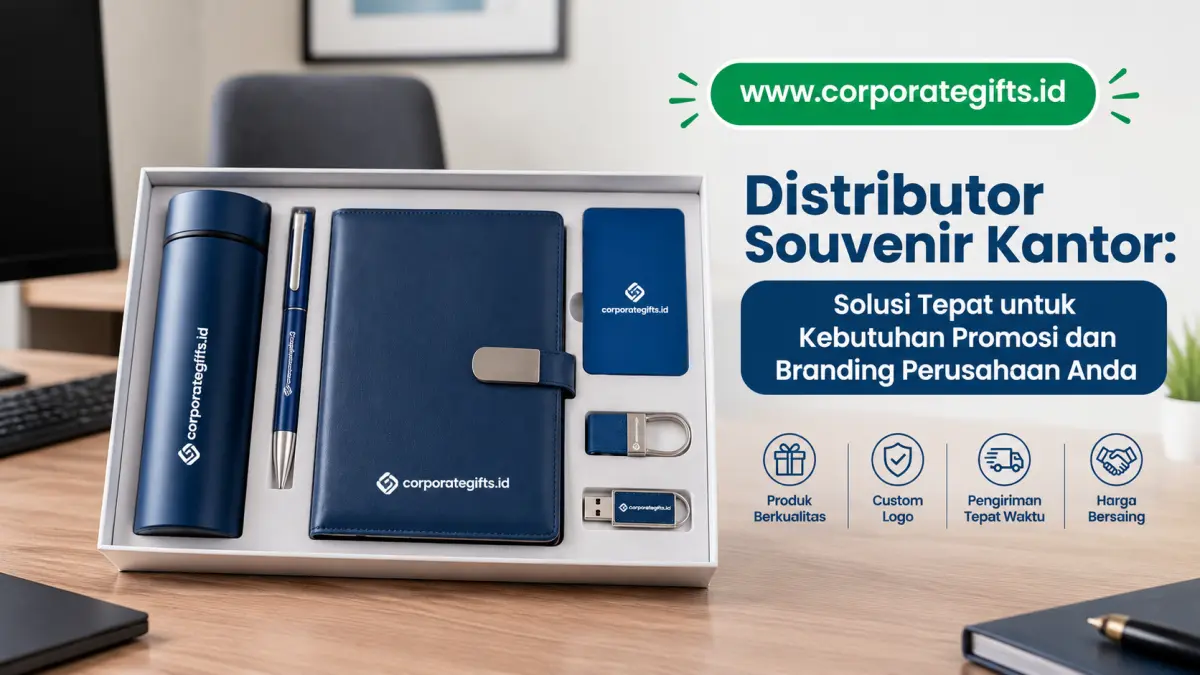 Distributor Souvenir Kantor untuk Promosi dan Branding - CorporateGifts.ID