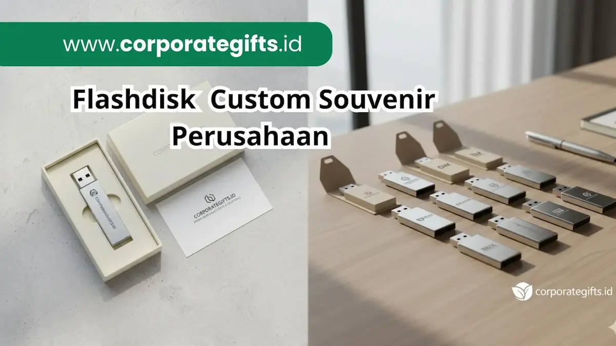 Souvenir Promosi Efektif Flashdisk Custom Perusahaan - CorporateGifts.ID
