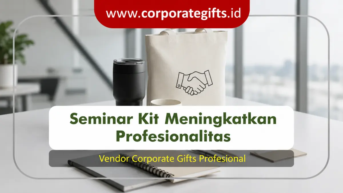 Fungsi Seminar Kit untuk Profesionalitas Event Perusahaan - CorporateGifts.ID