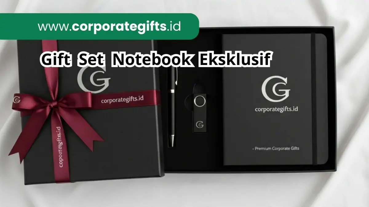 Gift Set Notebook Eksklusif untuk Corporate Branding Modern - CorporateGifts.ID