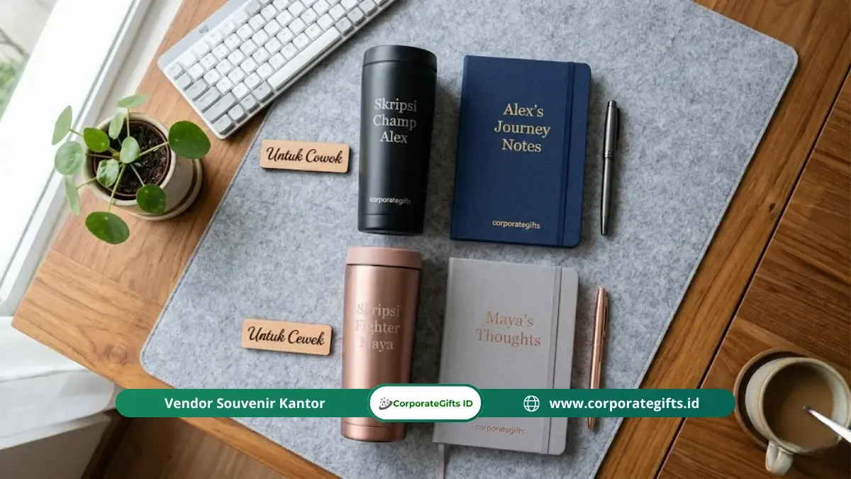 Ide Kado Sidang Skripsi Unik, Personal dan Estetik - CorporateGifts.ID