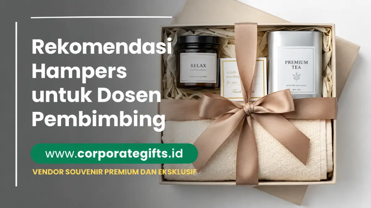 Rekomendasi Hampers untuk Dosen Pembimbing yang Bermakna - CorporateGifts.ID