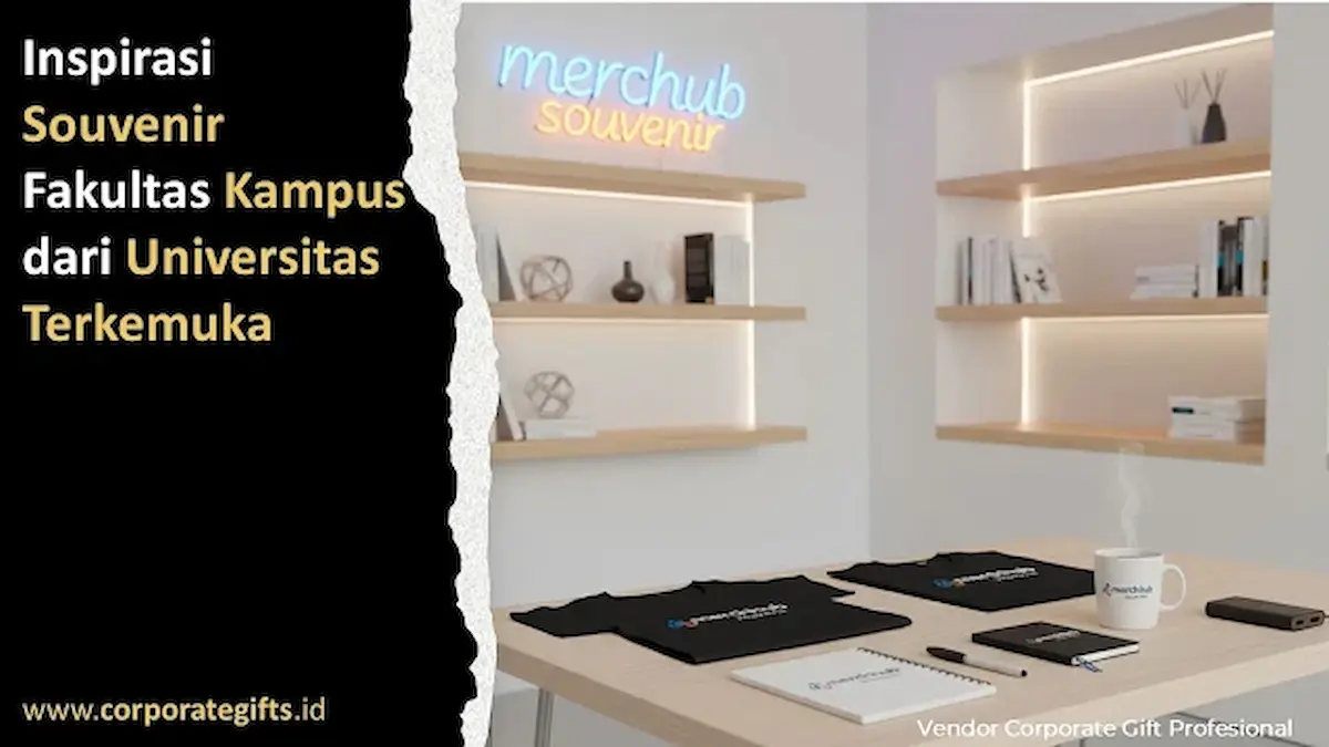 Inspirasi Souvenir Kampus dari Universitas Terkemuka - CorporateGifts.ID