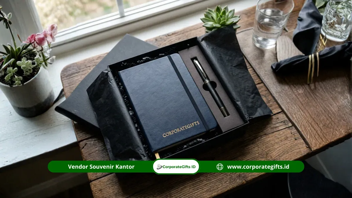 Pilihan cenderamata fungsional mulai dari alat tulis hingga plakat penghargaan resmi - CorporateGifts.ID