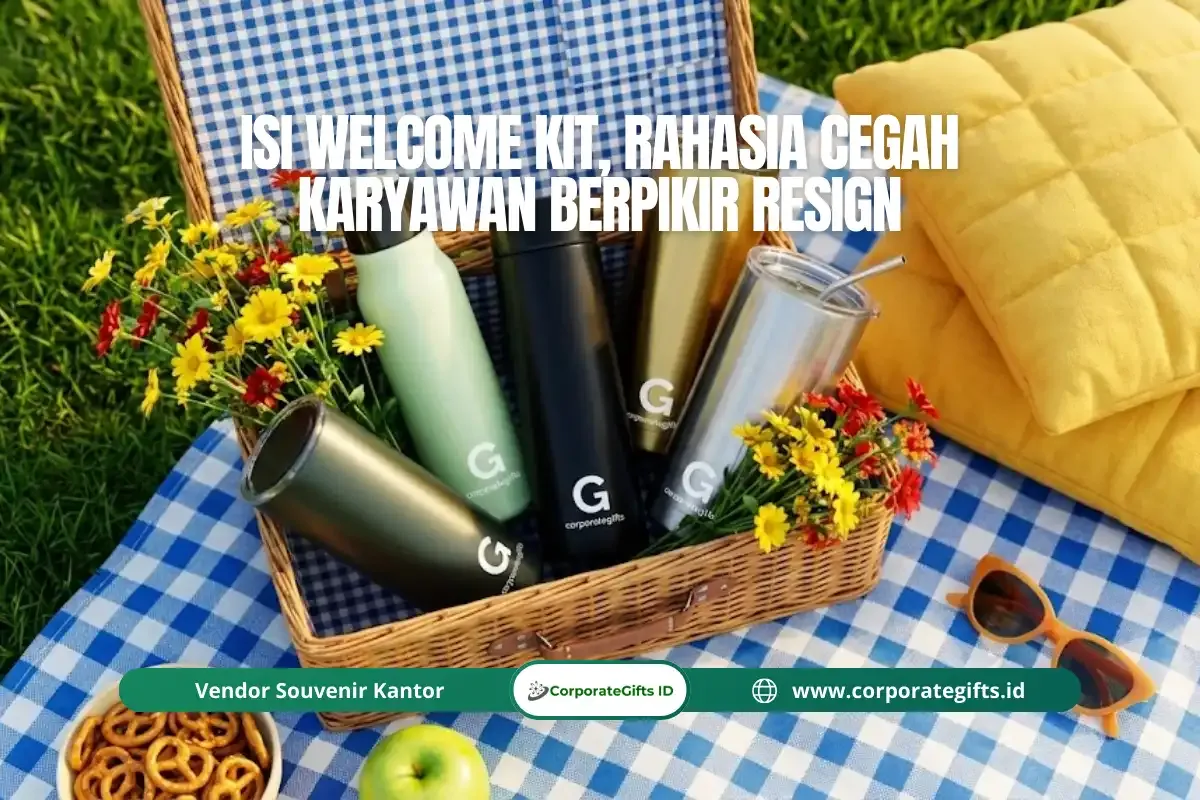 Isi Welcome Kit, Rahasia Cegah Karyawan Berpikir Resign - CorporateGifts.ID