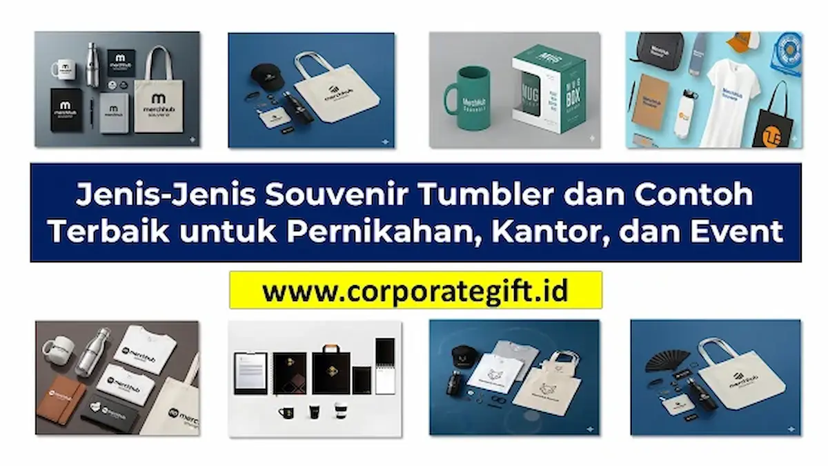Jenis-Jenis Souvenir Tumbler dan Contoh Terbaik - CorporateGifts.ID
