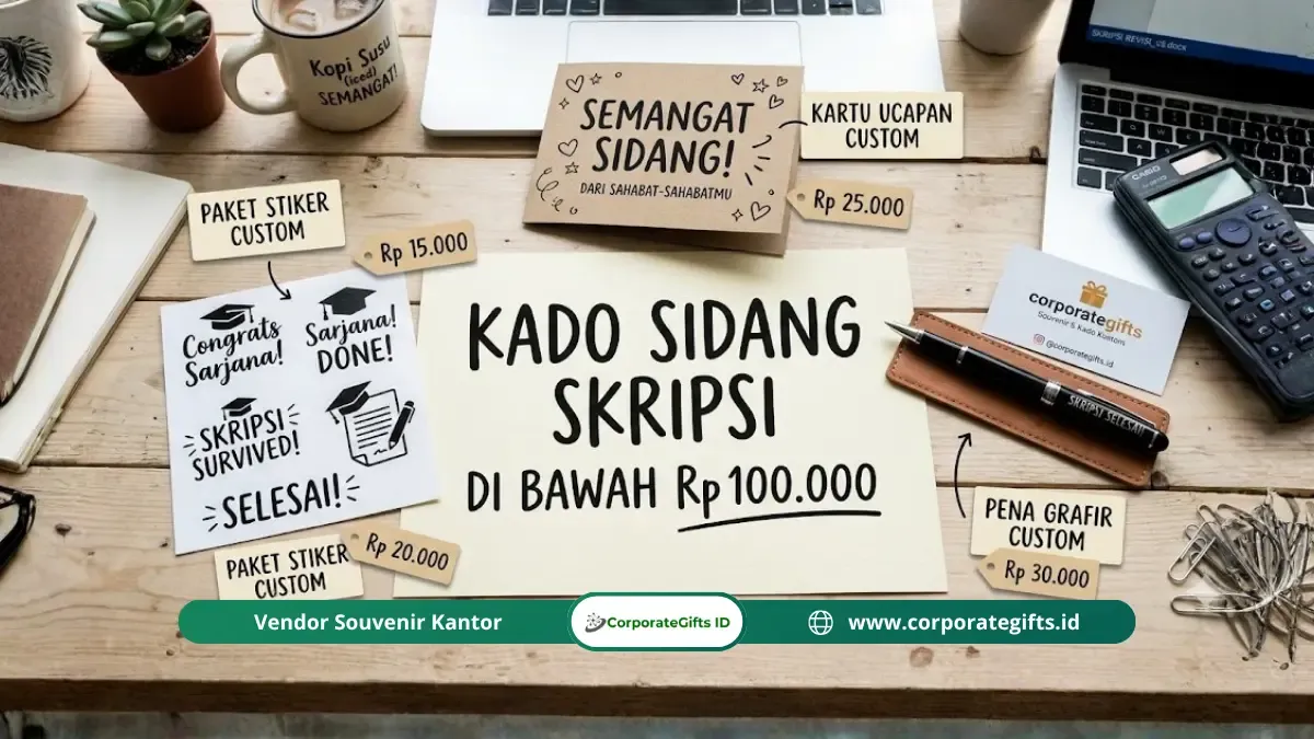 Kado Sidang Skripsi Murah tapi Berkesan di Bawah 100 Ribu - CorporateGifts.ID