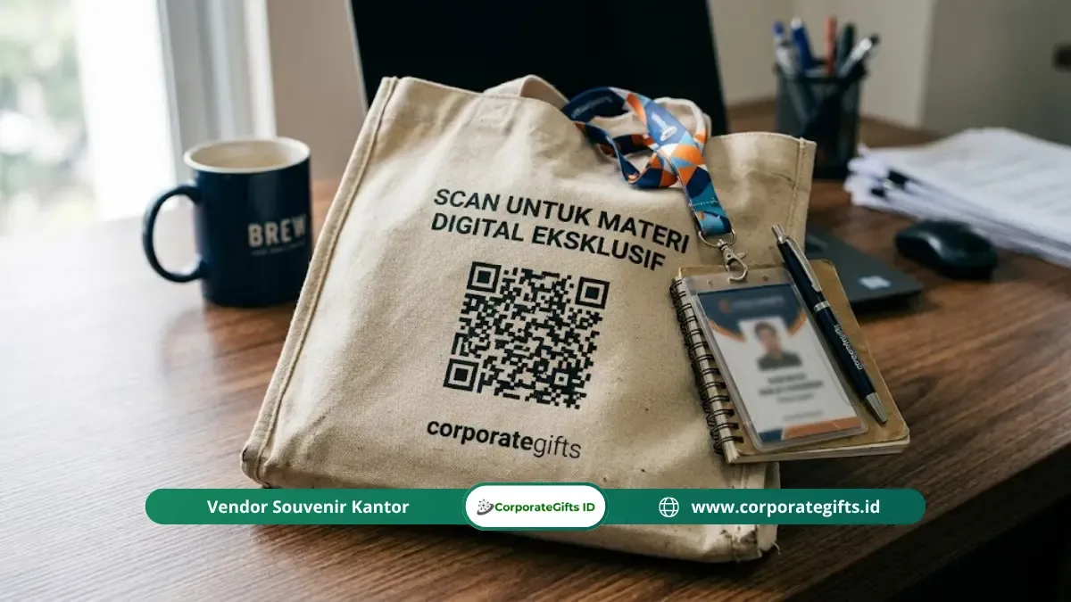 Materi Digital Seminar dengan QR Code Akses Eksklusif - CorporateGifts.ID