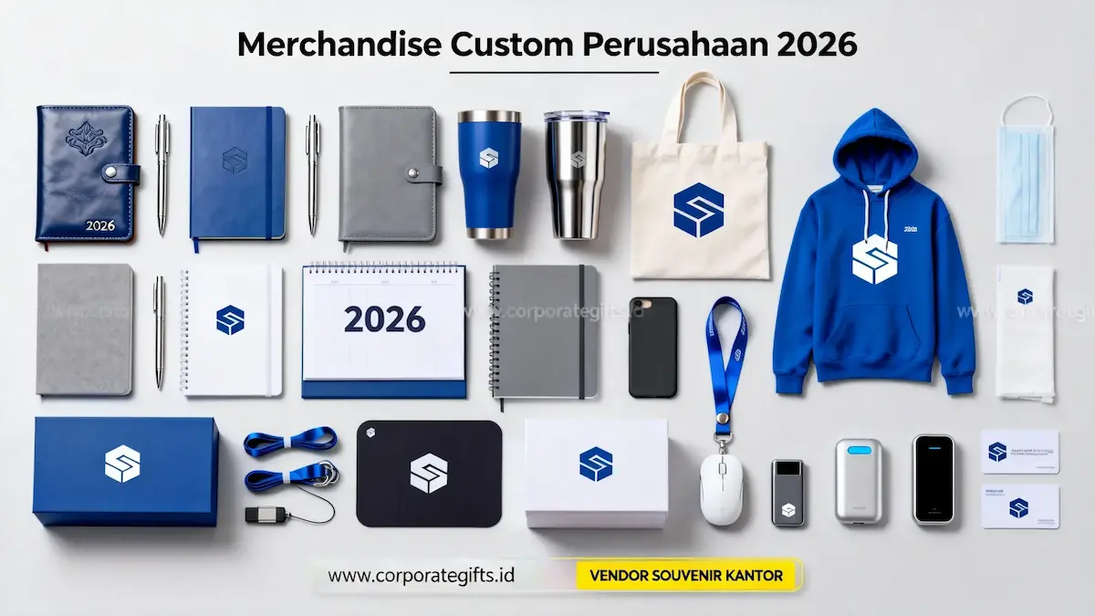 Merchandise Custom Perusahaan 2026 untuk Identitas Bisnis - CorporateGifts.ID