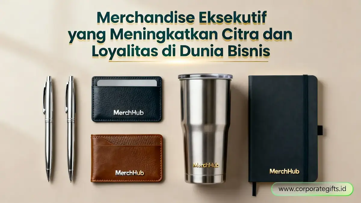 Merchandise Eksekutif yang Tingkatkan Citra dan Loyalitas - CorporateGifts.ID