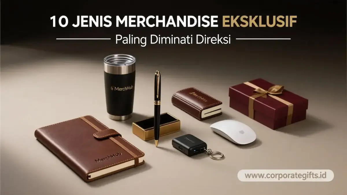 10 Jenis Merchandise Eksklusif yang Paling Diminati Direksi - CorporateGifts.ID