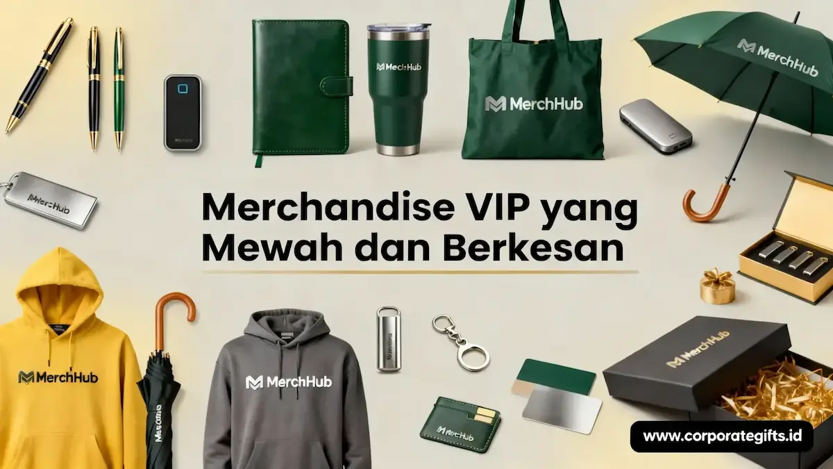 Desain Merchandise VIP Mewah, Bikin Tamu Event Terkesan - CorporateGifts.ID