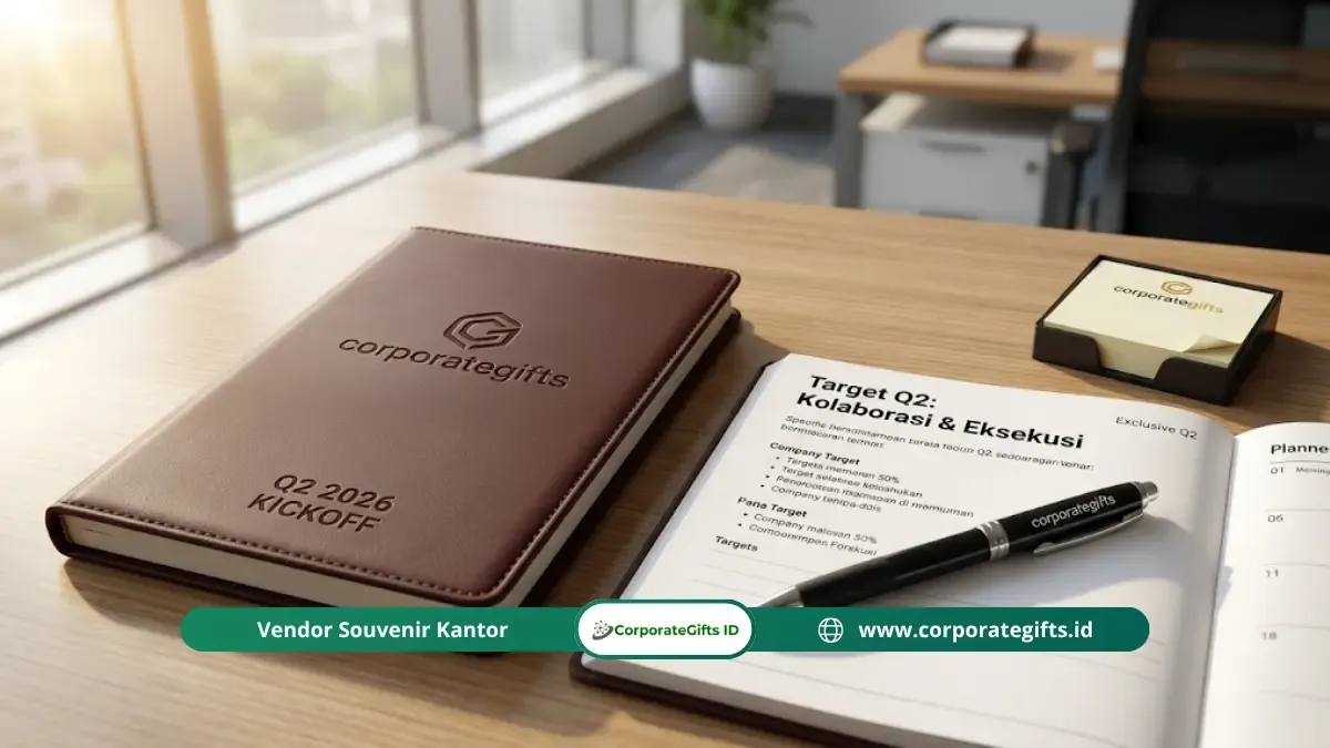 Ide Souvenir Unik Kickoff Meeting Q2 2026 Terpopuler - CorporateGifts.ID