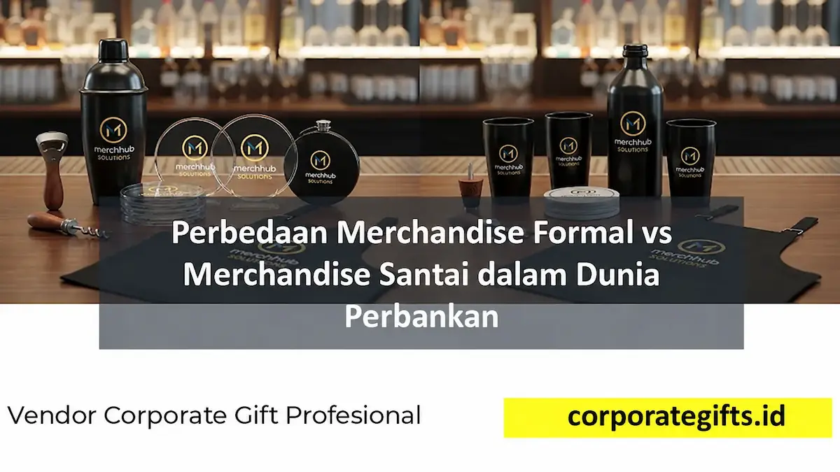 Perbedaan Merchandise Formal vs Santai dalam Dunia Perbankan - CorporateGifts.ID
