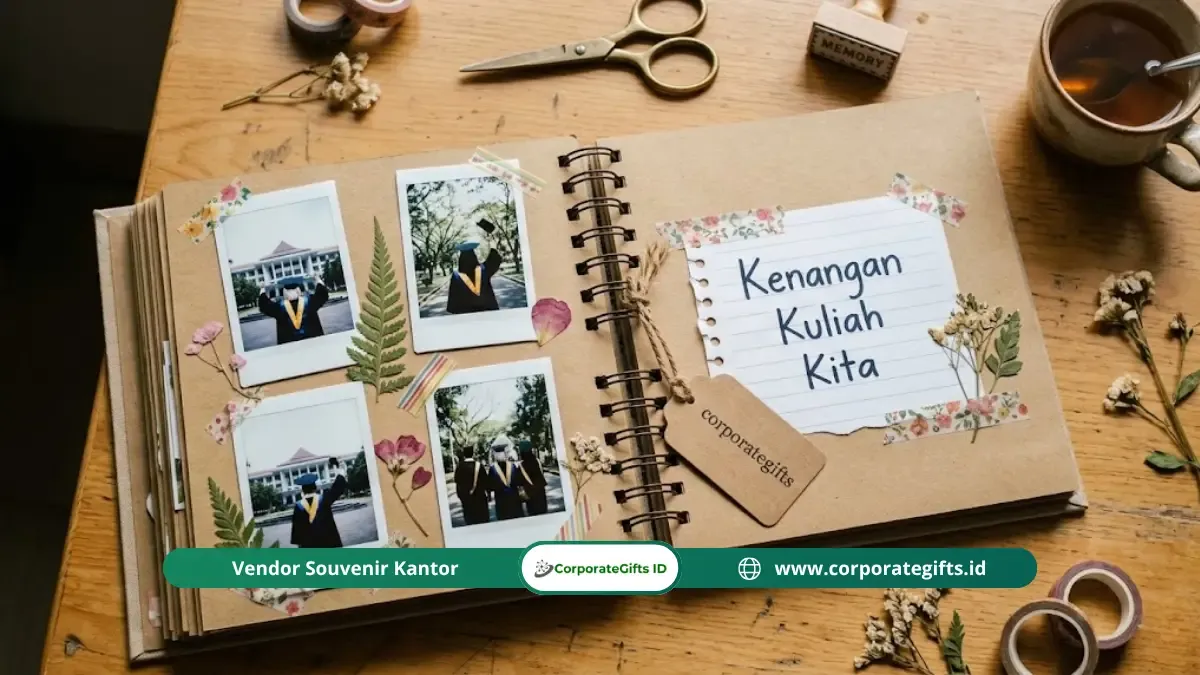 Scrapbook Handmade untuk Kado Sidang Skripsi Personal - CorporateGifts.ID