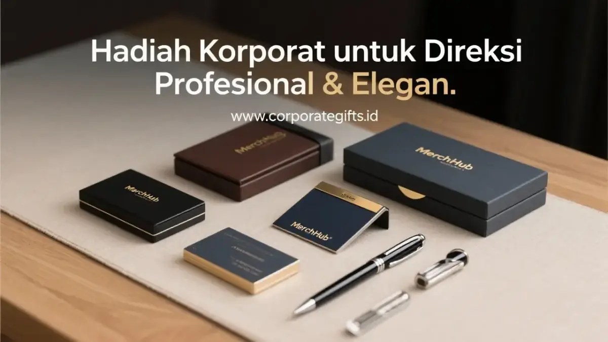 Executive pen set dan organizer kulit meja kerja direksi | CorporateGifts.ID