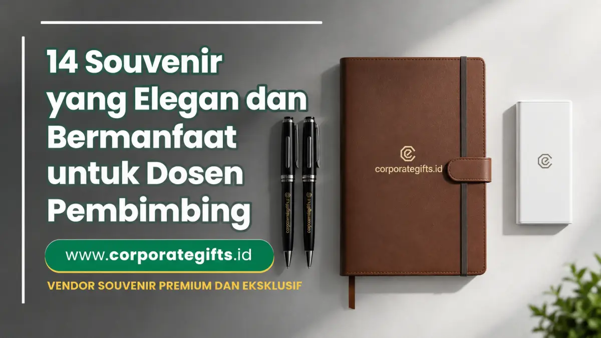 14 Souvenir Elegan dan Bermanfaat untuk Dosen Pembimbing - CorporateGifts.ID