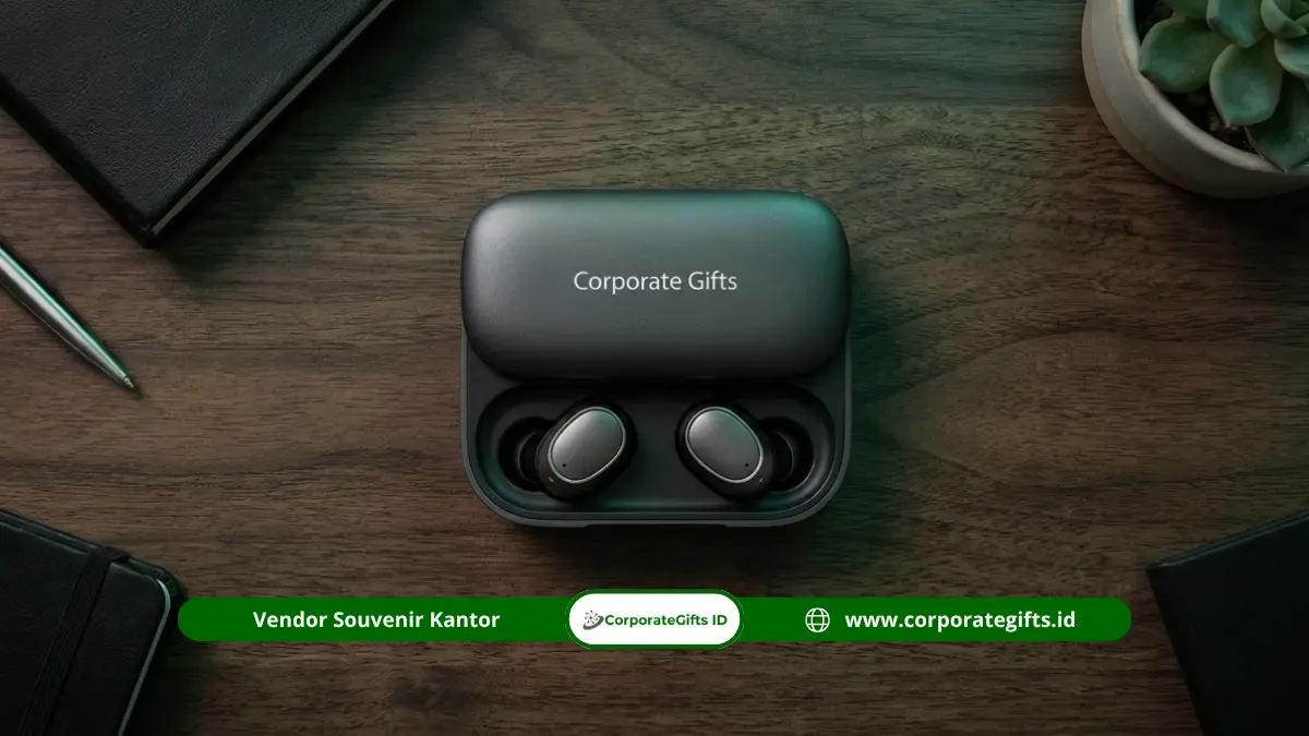 Souvenir Earphone Custom Branding untuk Event dan Pameran - CorporateGifts.ID