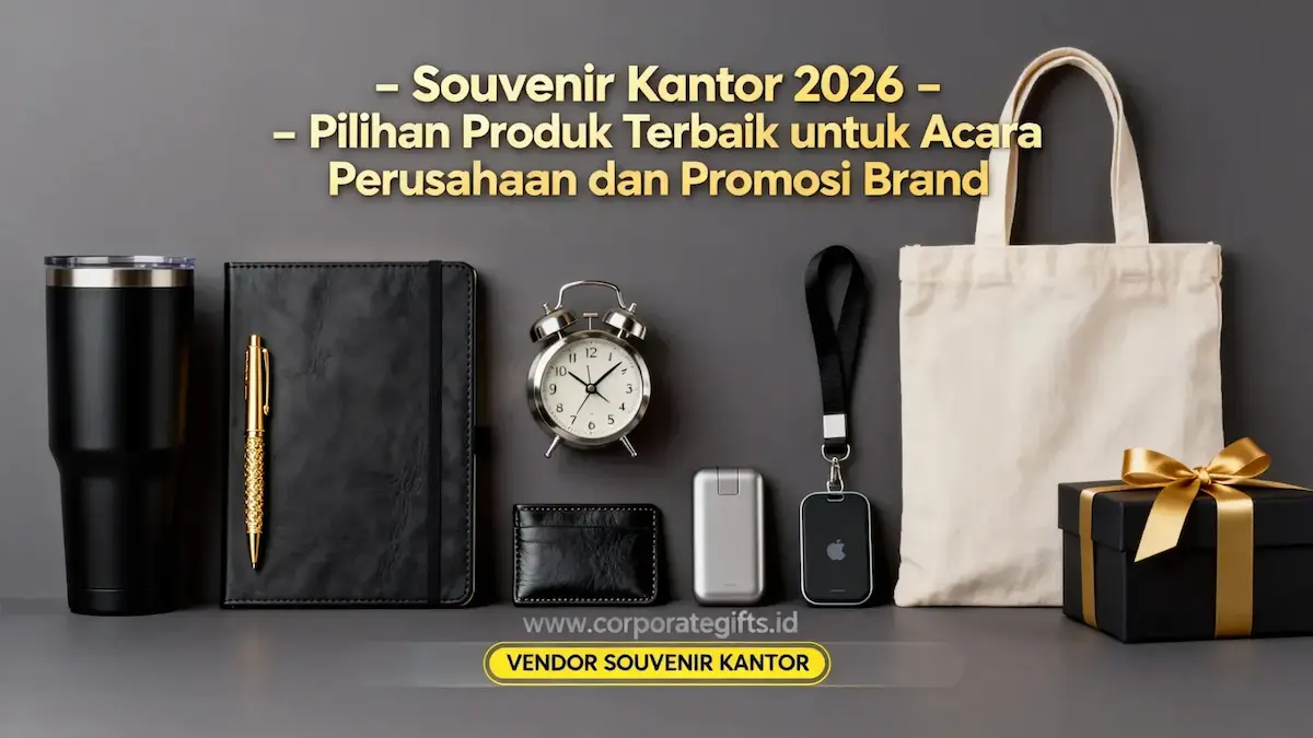 Souvenir Kantor 2026 untuk Acara dan Promosi Perusahaan - CorporateGifts.ID
