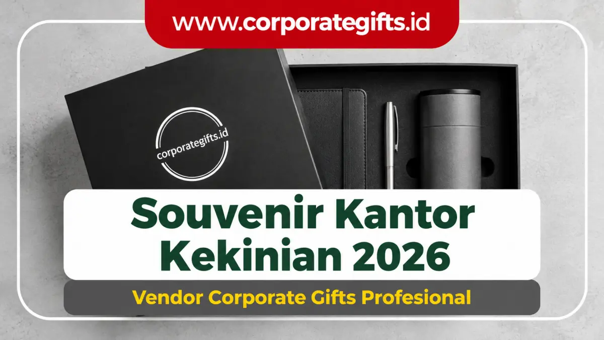 [Update 2026] Tren dan Jenis Souvenir Kantor Kekinian - CorporateGifts.ID