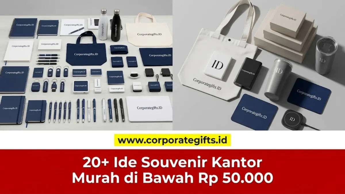 20+ Ide Souvenir Kantor Murah di Bawah 50 Ribu untuk 2026 - CorporateGifts.ID