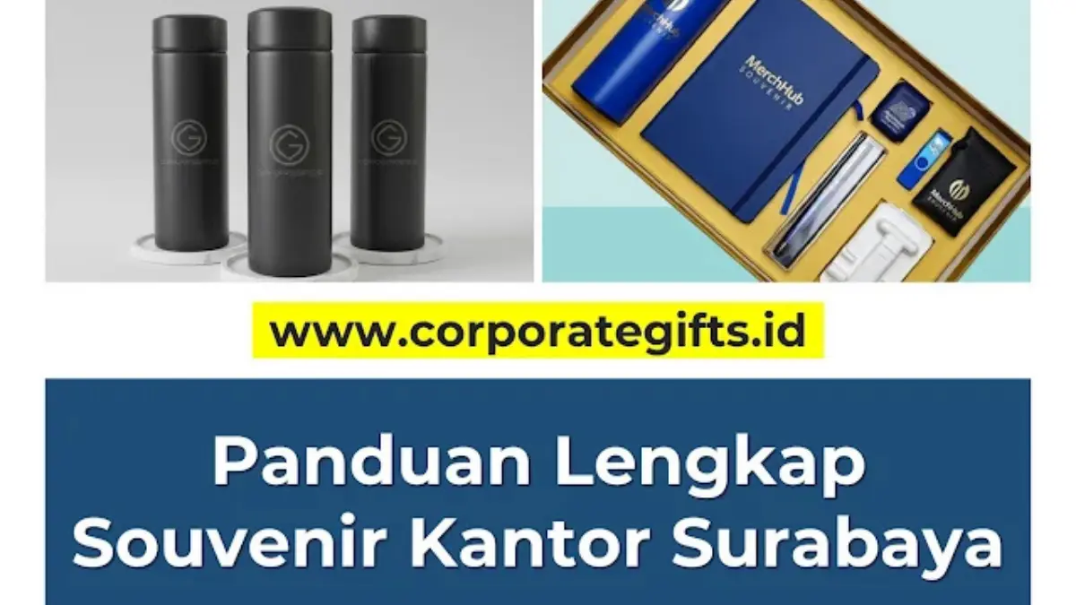 Ide hingga Vendor Terbaik Souvenir Kantor Surabaya - CorporateGifts.ID