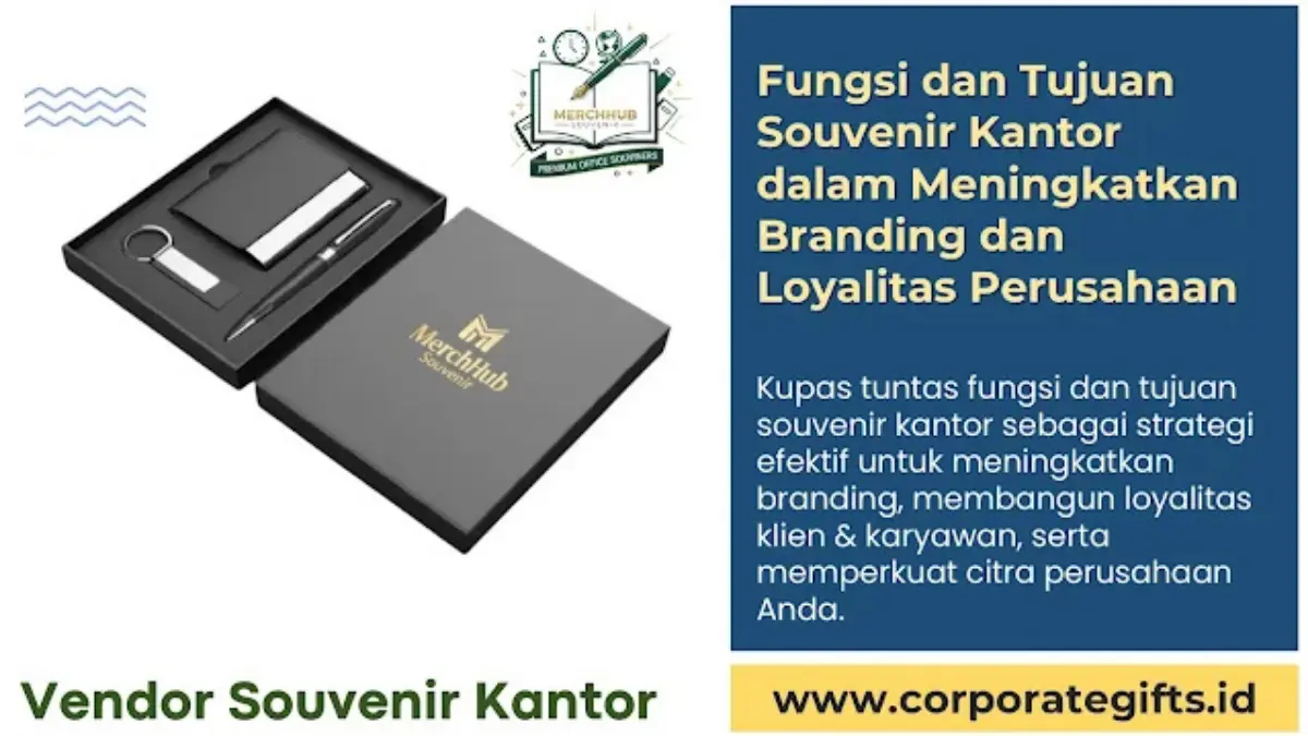 Gift set souvenir kantor premium untuk branding dan loyalitas bisnis CorporateGifts.ID