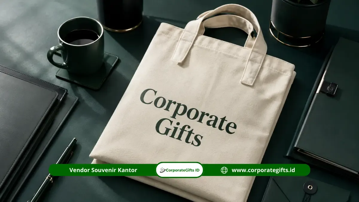 Tas dan Pouch Custom Logo Souvenir Fungsional Perusahaan - CorporateGifts.ID