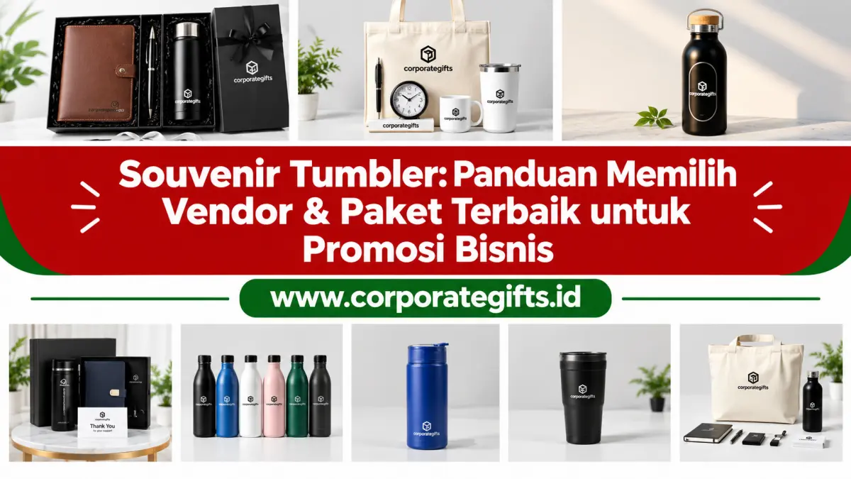 Pilihan material tumbler stainless steel food grade dengan grafir laser presisi - CorporateGifts.ID