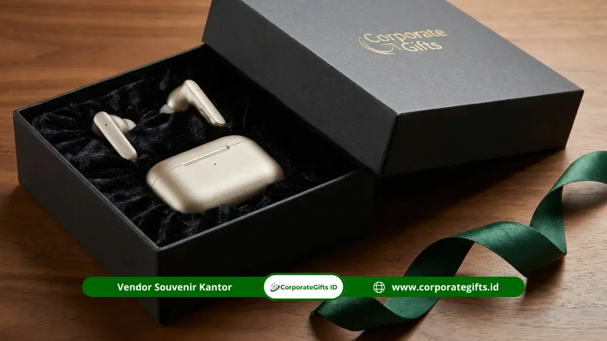 Earphone TWS Premium, Souvenir Eksklusif untuk Klien VIP - CorporateGifts.ID