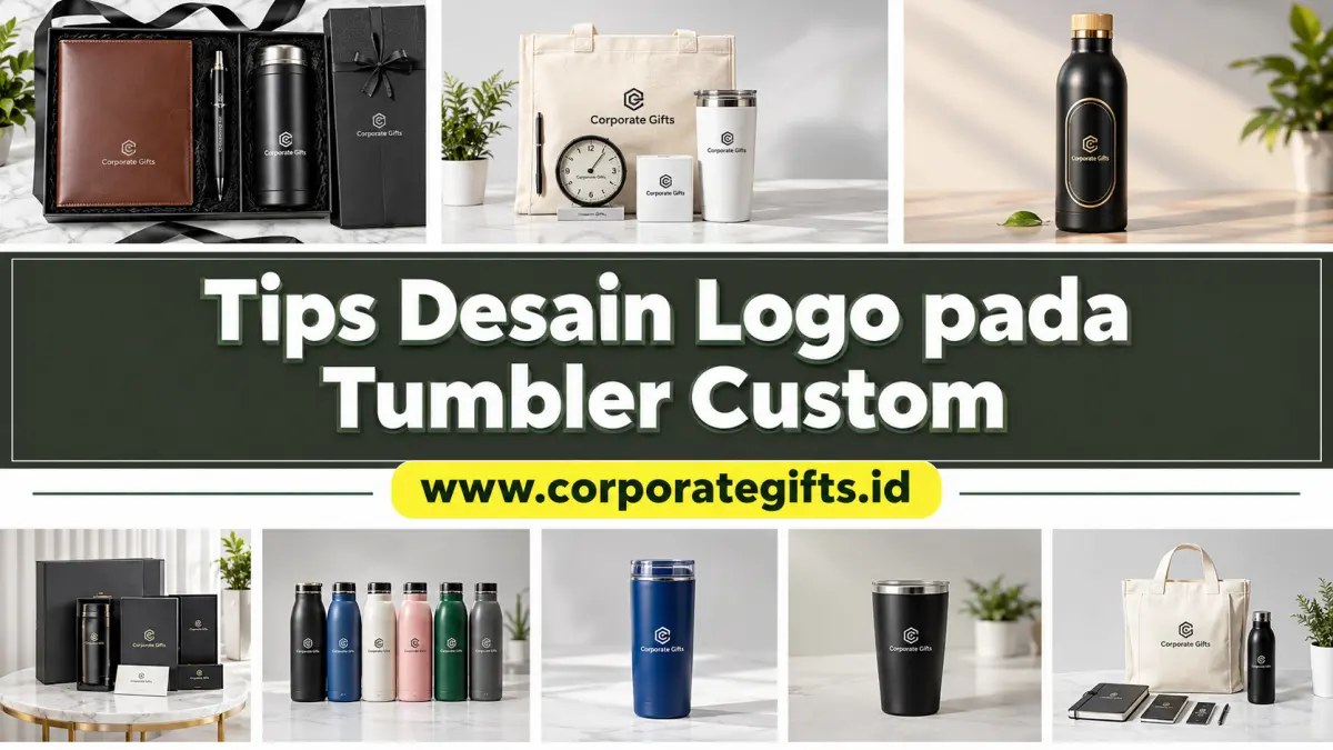 7 Tips Desain Logo pada Tumbler Custom yang Profesional - CorporateGifts.ID