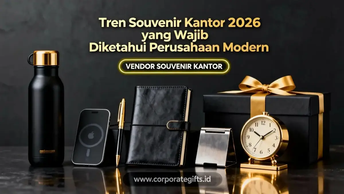 Tren Souvenir Kantor 2026 untuk Perusahaan Modern - CorporateGifts.ID
