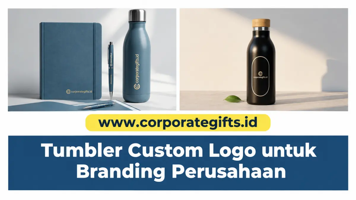 Tumbler Custom Logo untuk Branding Perusahaan yang Efektif - CorporateGifts.ID