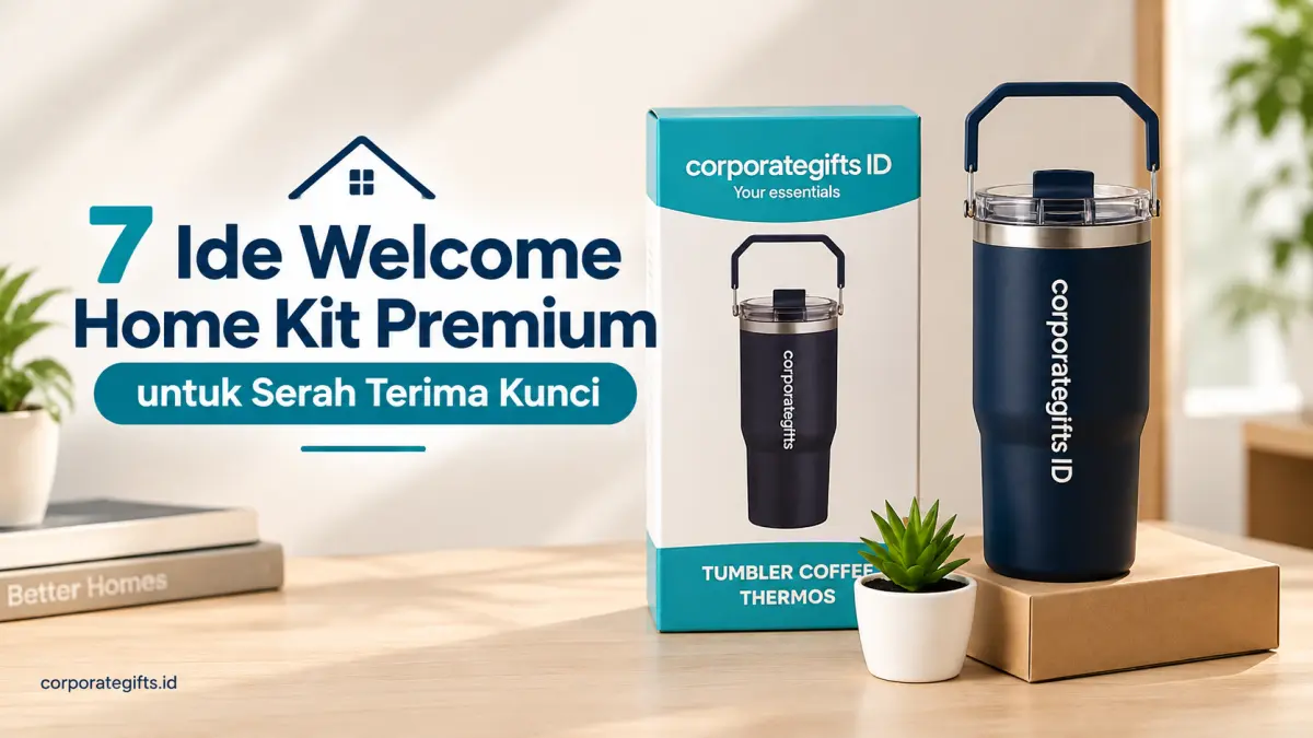 Inspirasi isi welcome home kit serah terima kunci hunian mewah - CorporateGifts.ID